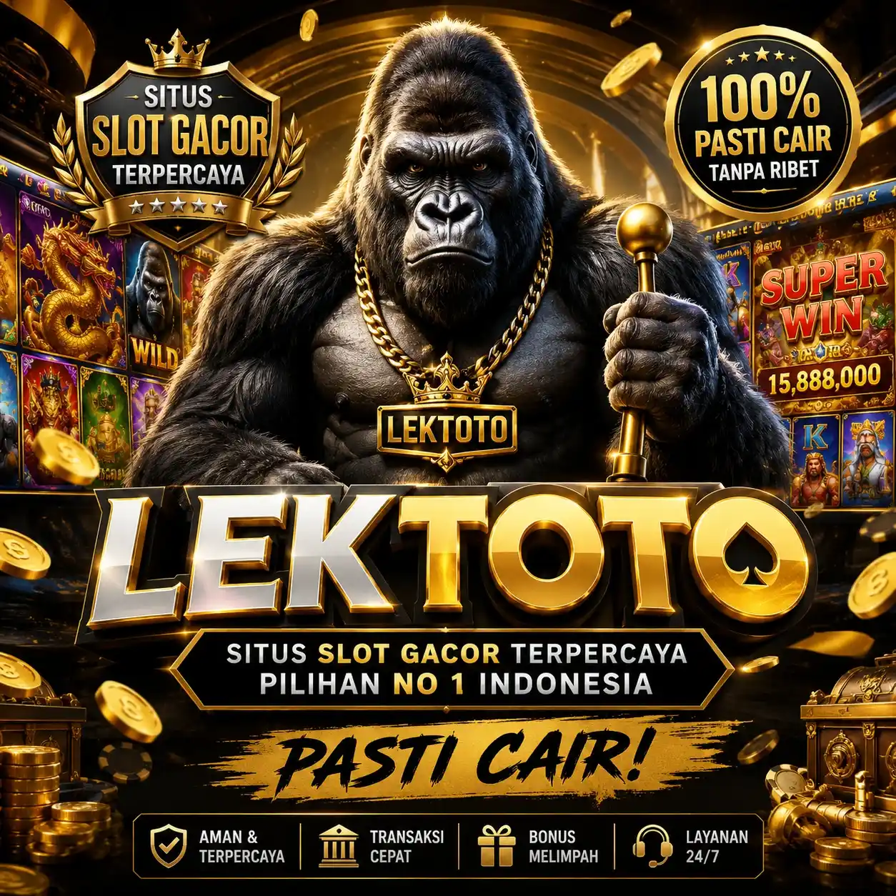 LEKTOTO ~ Situs Slot Gacor Terpercaya Pilihan No 1 Indonesia Pasti Cair